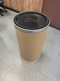 Used 40 Gallons lock-rim Fiber Drums Fiber Barrels with cover