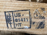 One grade a heat treated pallet also called #1 pallet with a heat treated stamp used for food industry or  for export