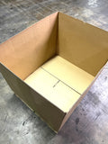 Used 48x40x36 Double Wall 2 ply Full Bottom Rectangular Gaylord Box , Shipping Box, Pallet box