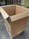 Used 48x40x51 Heavy Duty Triple Wall Gaylord Box , Shipping Box,Pallet box