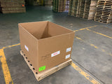 Used 48x40x30 Triple Wall Full Bottom Rectangular Gaylord Box , Shipping Box, Pallet box