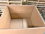 Used 48x40x34 HPT STYLE Triple Wall Full Bottom Rectangular Gaylord Box , Shipping Box, Pallet box