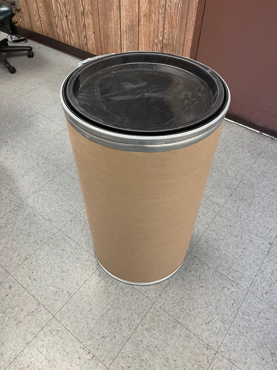 Used 40 Gallons lockrim Fiber Drums Fiber Barrels with cover Aira