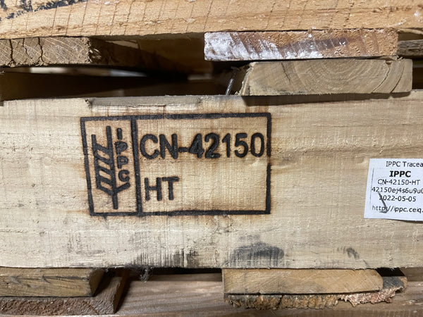 Grade B wooden pallet 4 way Heat Treated HT Pallet , Export Pallet ...