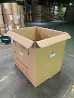 Used 48x40x46 Heavy Duty Triple Wall Gaylord Box , Shipping Box,Pallet box