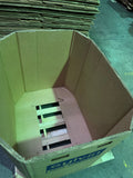 Used 48x40x41 Heavy Duty Octagon Five Wall Gaylord Box , Shipping Box, Pallet box
