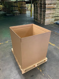 New 36x36x36 Heavy Duty Double Wall Gaylord Box , Shipping Box, Pallet box
