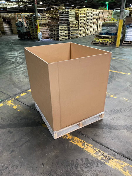 New 41x34x36 Heavy Duty Triple Wall Gaylord Box , Shipping Box, Pallet box