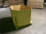 Used 48x40x30 Triple Wall Short Bottom Octagon Gaylord Box , Shipping Box, Pallet box
