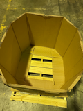 Used 37x35x36 Heavy Duty Octagon Five Wall Gaylord Box , Shipping Box, Pallet box