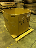 Used 37x35x36 Heavy Duty Octagon Five Wall Gaylord Box , Shipping Box, Pallet box